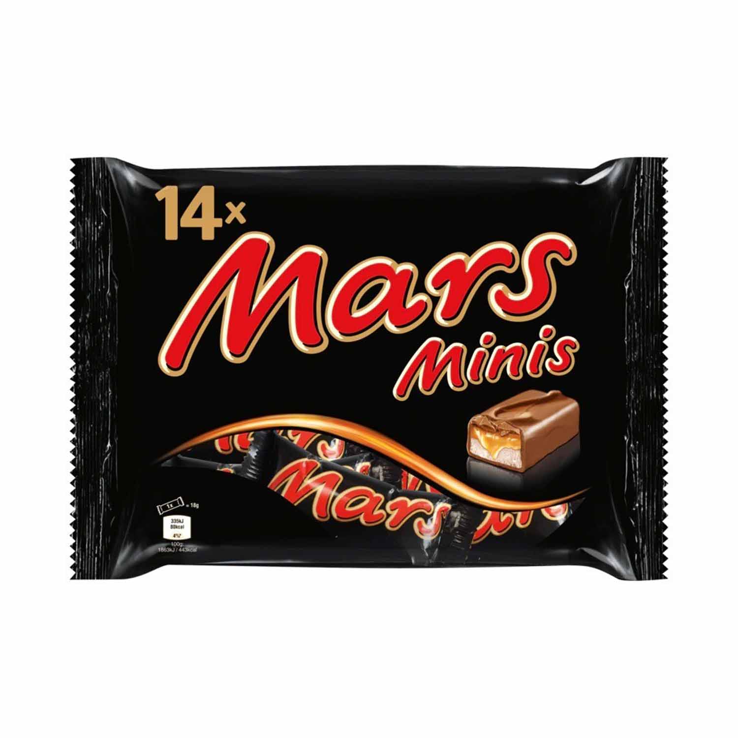 Mars Minis 250g Pillow Bag